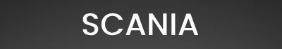 Card para mobile da cor preto escrito scania