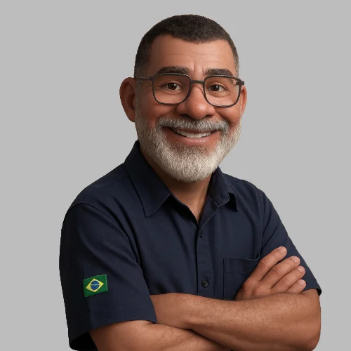 Avatar do vendedor Ademir que atende clientes do setor automotiva