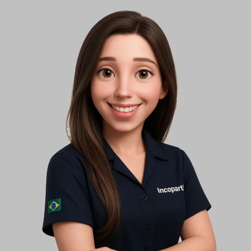 Avatar do vendedora Pauliana que atende clientes do setor automotiva