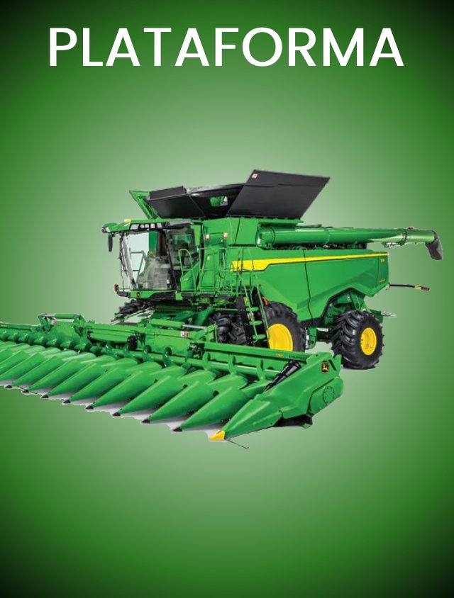 Um card com plataforma verde com o fundo verde